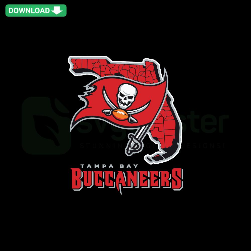 Tampa Bay Buccaneers SVG logo digital download; NFL team emblem, sports graphics, printable assets for crafts and designs.