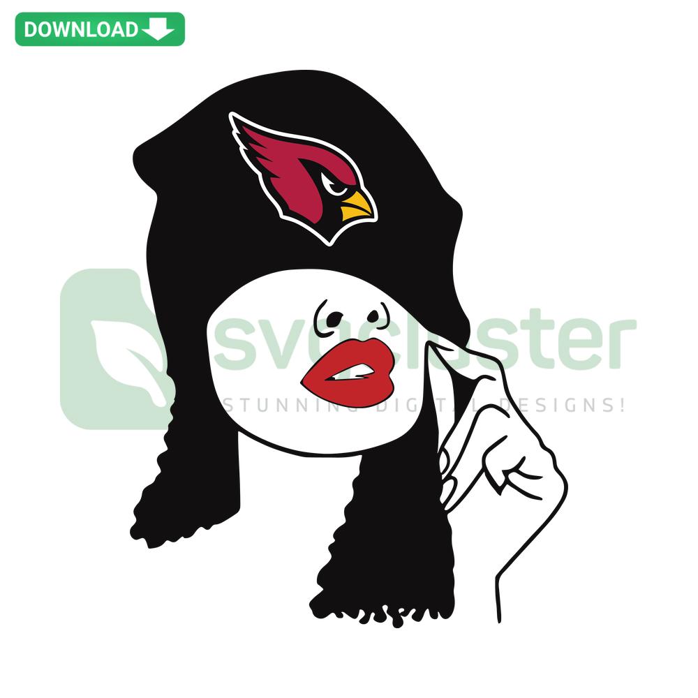Arizona Cardinals Fangirl SVG with team logo, stylish fonts, perfect for designers, premium cut files, sports enthusiasts.