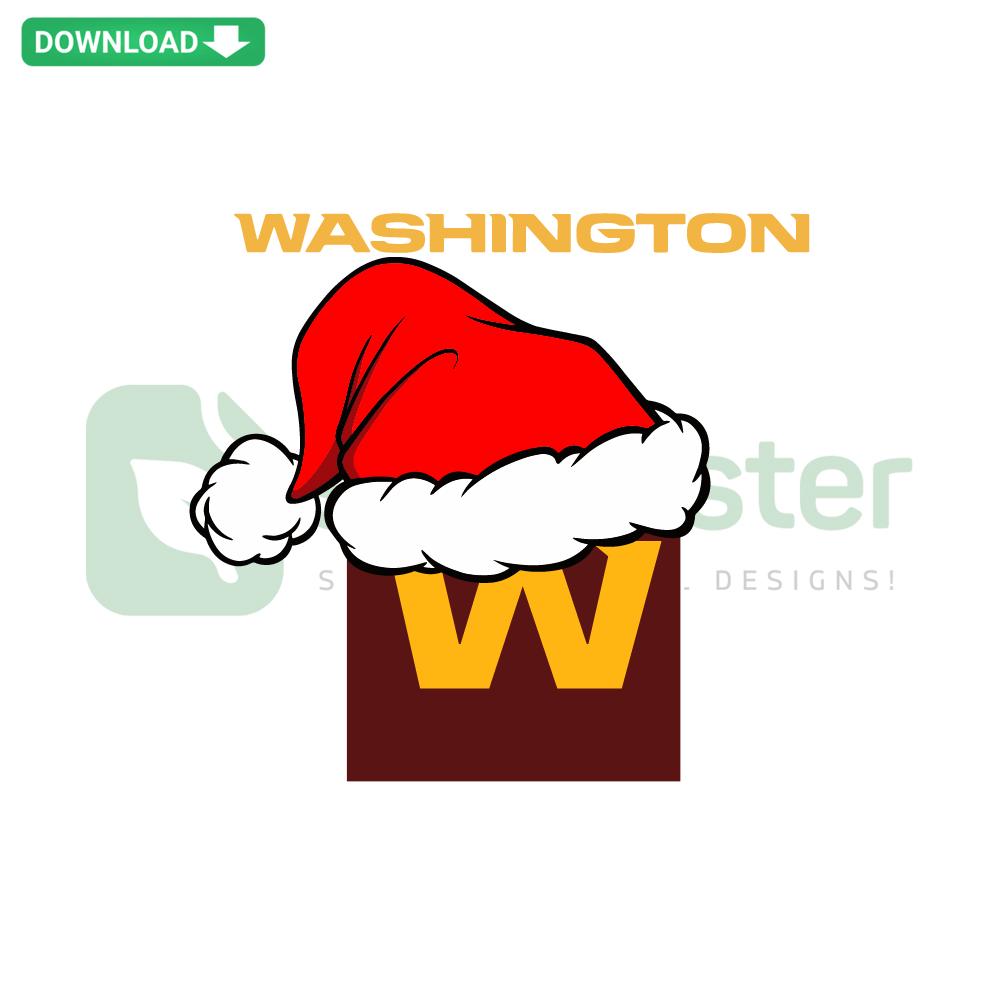 Washington NFL Logo SVG Digital Download - Bold burgundy and gold design, perfect for T-shirts, fan gear, and crafts.