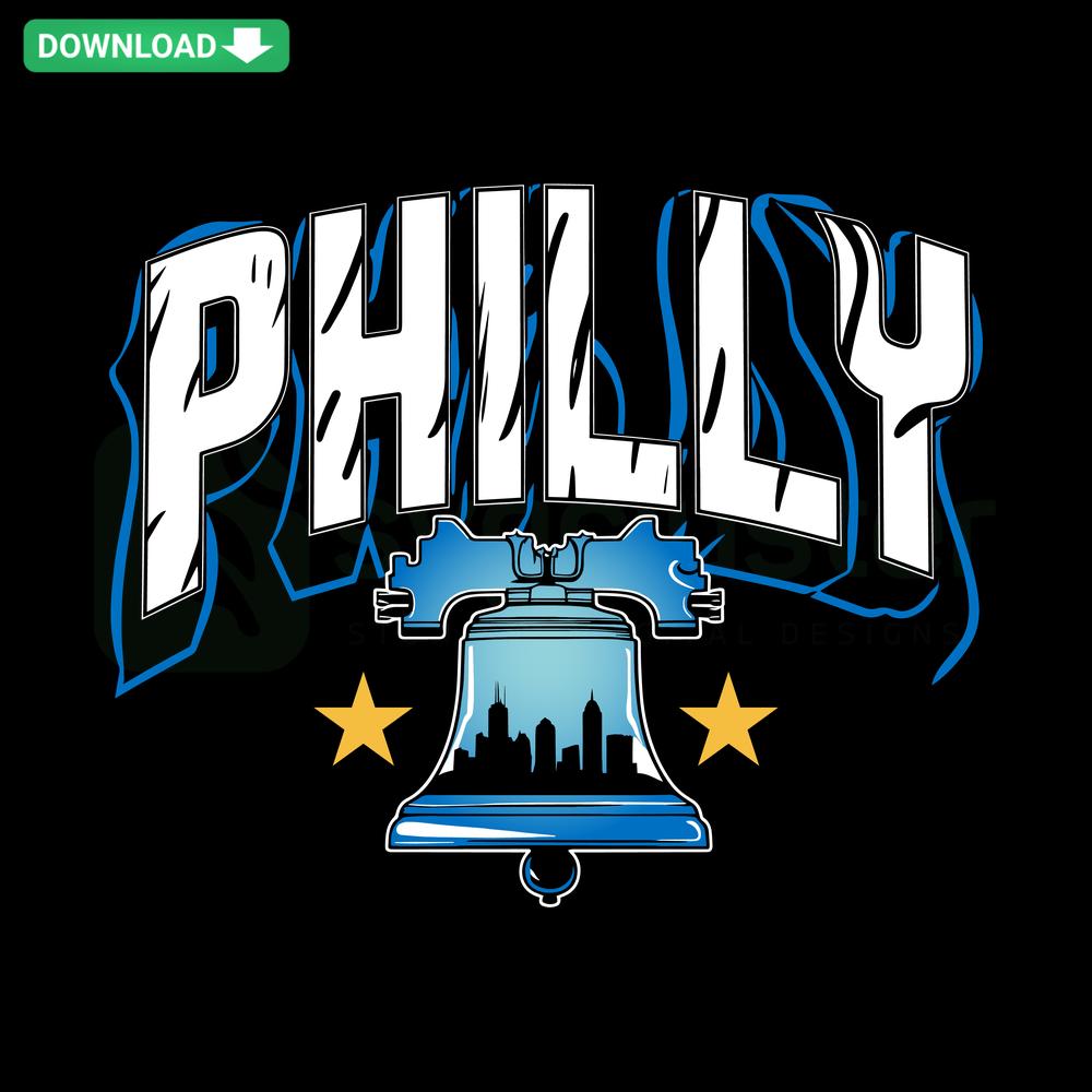 Philly Baseball Retro SVG Digital Download showing vintage-style baseball design for commercial use.
