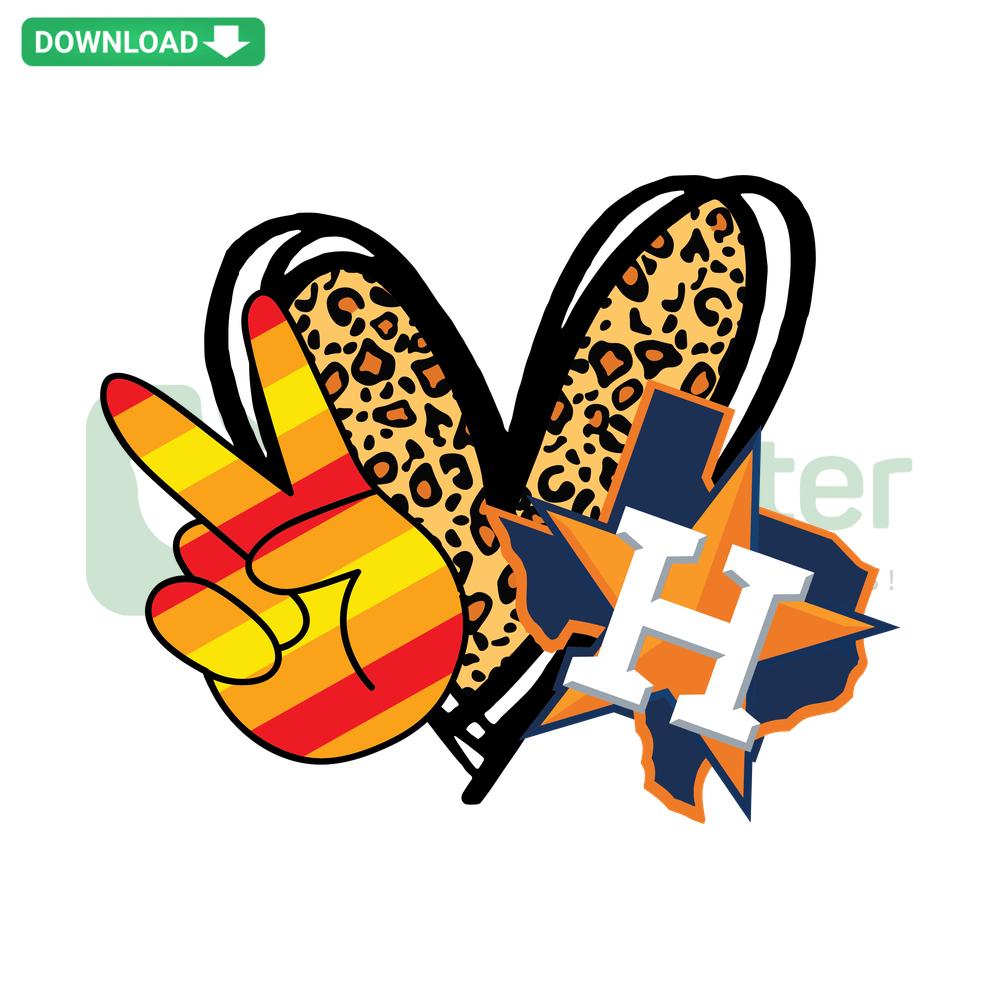 Houston Astros Baseball SVG Digital Download for Cricut; includes team logo in high-resolution vector format, ideal for craft projects.