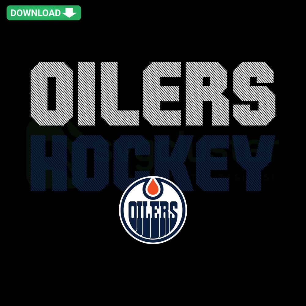 Edmonton Oilers NHL Hockey SVG, SVGCluster Digital Download, team logo graphic, vector design, digital asset for crafting.