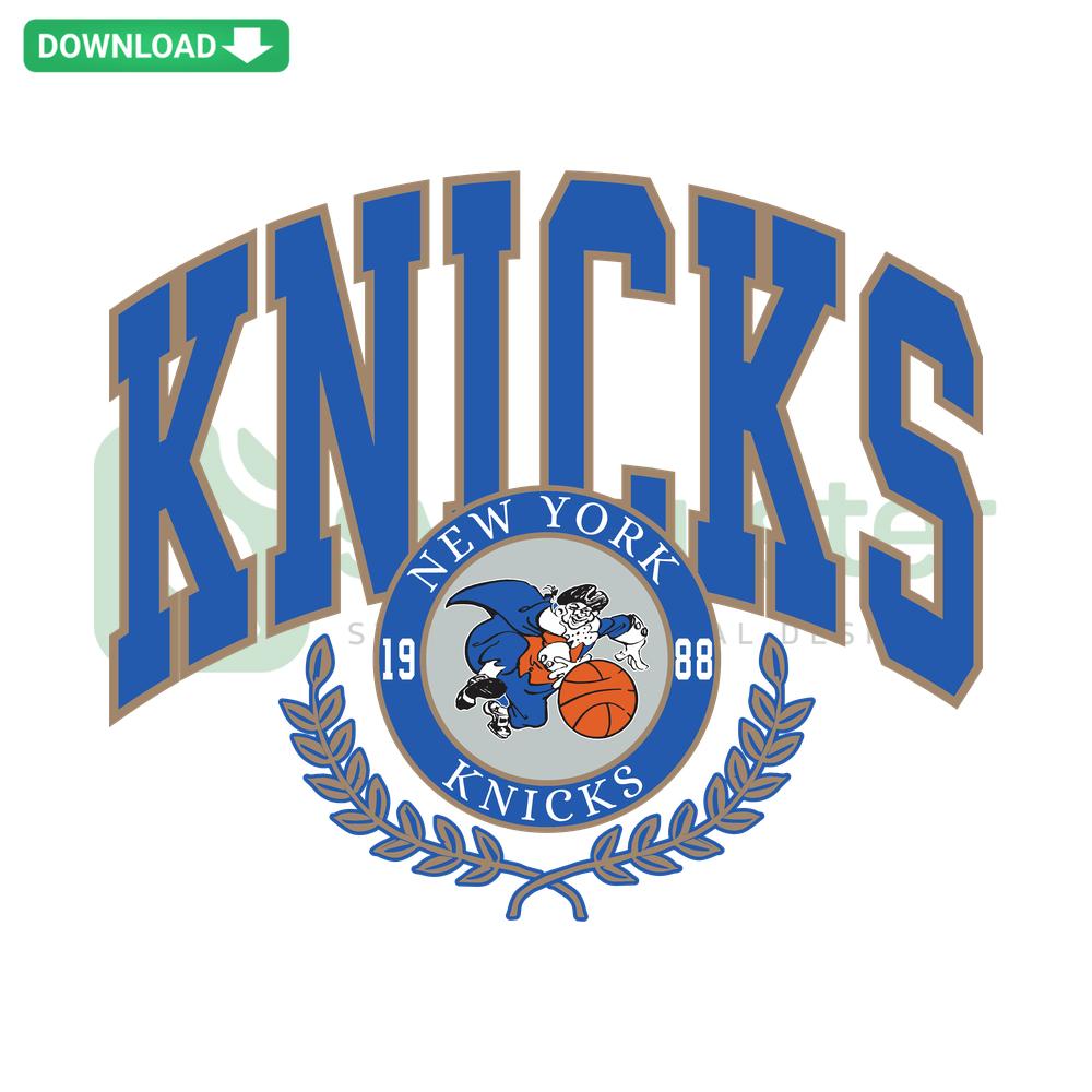 New York Knicks NBA Team Logo SVG, Editable for Cricut Craft Projects, Includes Iconic Basketball Design, DIY Sports Crafts