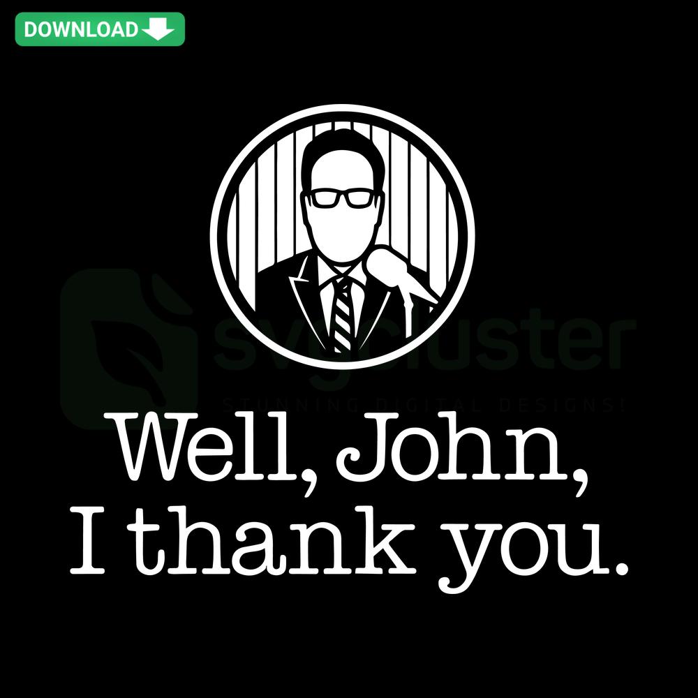 New York Yankees SVG design featuring Well John I Thank You, ideal for baseball-themed card templates and crafting projects.