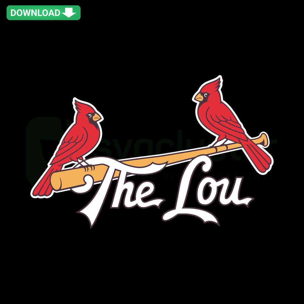 St Louis Cardinals City Connect SVG, Custom SVG Files: Red Cardinals logo, classic baseball design, perfect for DIY projects, fans.