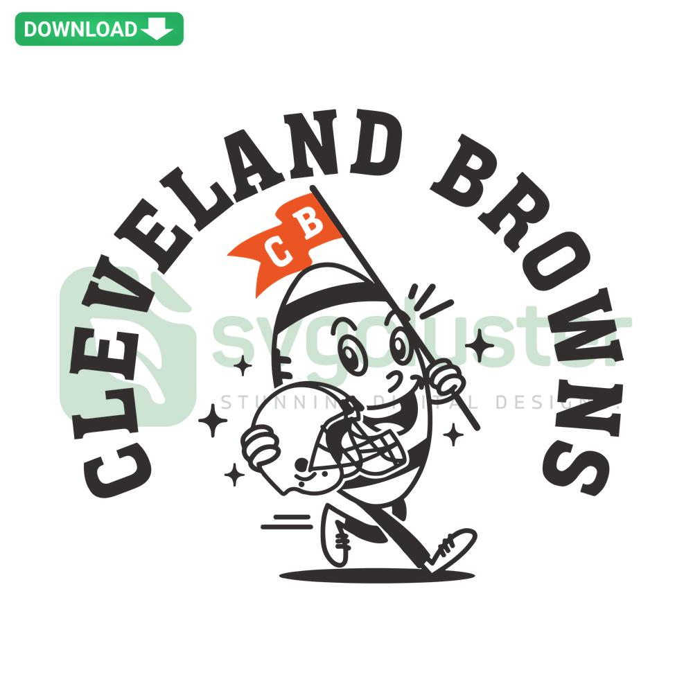Cleveland Browns SVG Download: Humorous Football Design, High-Resolution SVG Files for Crafting, Browns Fan Digital Download
