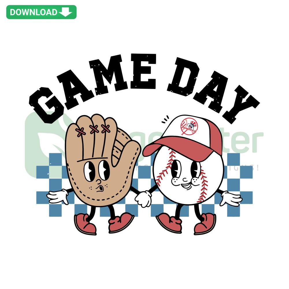 New York Yankees Baseball SVG design, digital download, premium designer files, perfect for game day projects and merchandise.