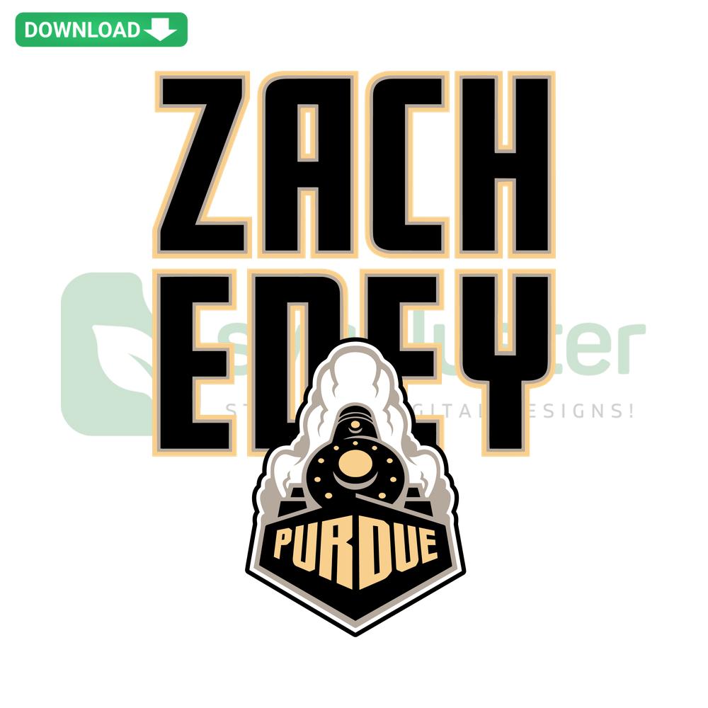 Zach Edey Purdue Boilermakers NCAA SVG Download, Cricut Ready, Sporty Design, Perfect for Fans, College Basketball Team Art.