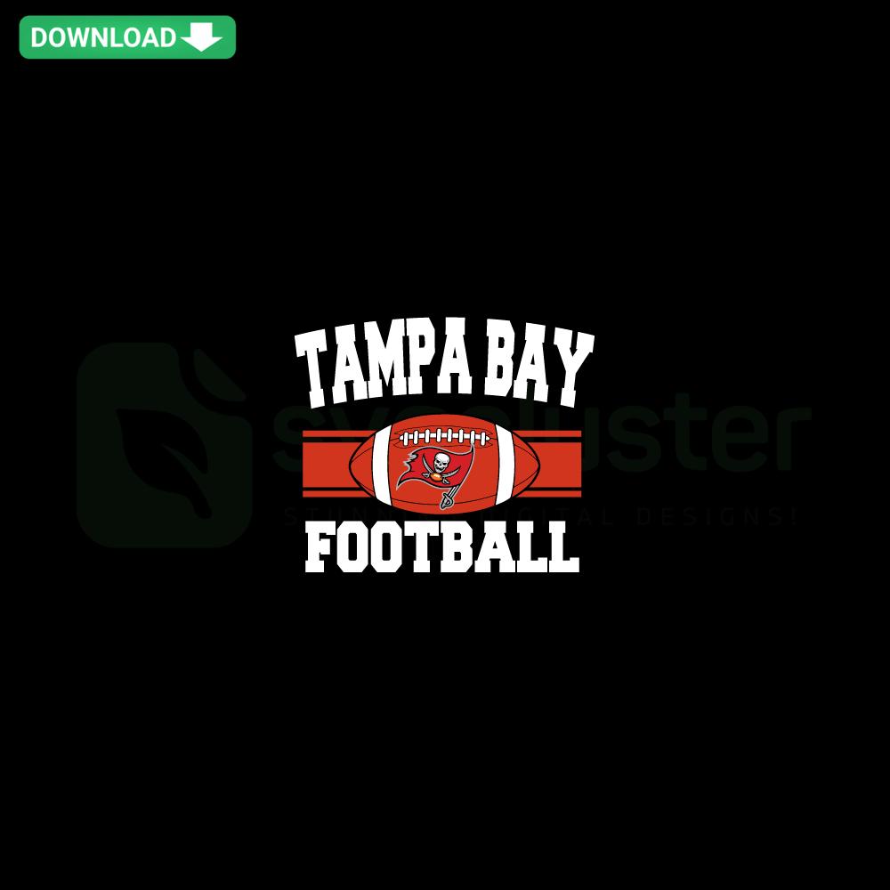 Tampa Bay Football SVG Digital Download, High-Resolution; vibrant team logo, helmet design, perfect for crafts and decals.