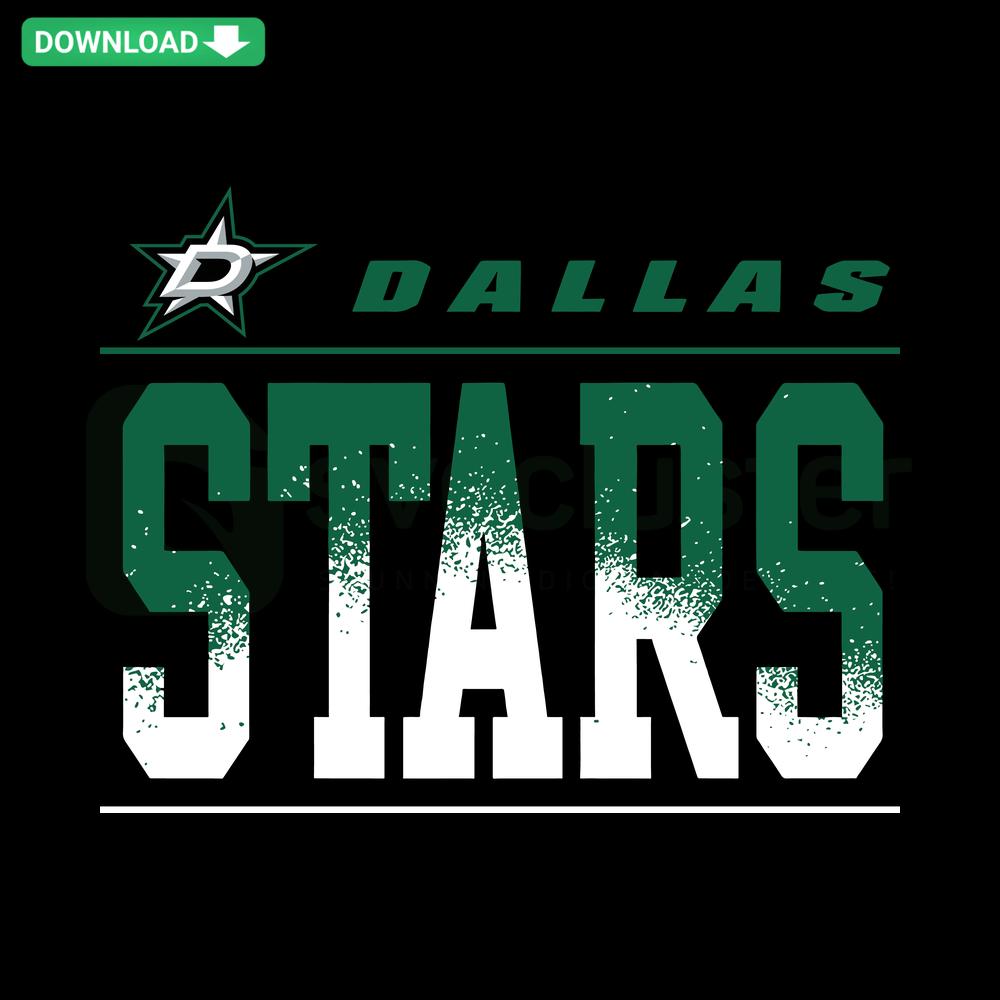 Dallas Stars NHL SVG Design, Editable Vector for Cricut, Digital Download, Hockey Team Logo, Perfect for Sports Craft Projects