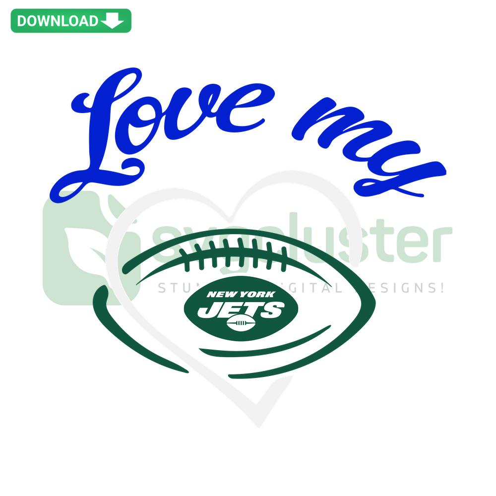 Bold New York Jets SVG Design, Perfect for Cricut Projects, Green Jets Logo, Unique Digital Download, Football Fan Crafts