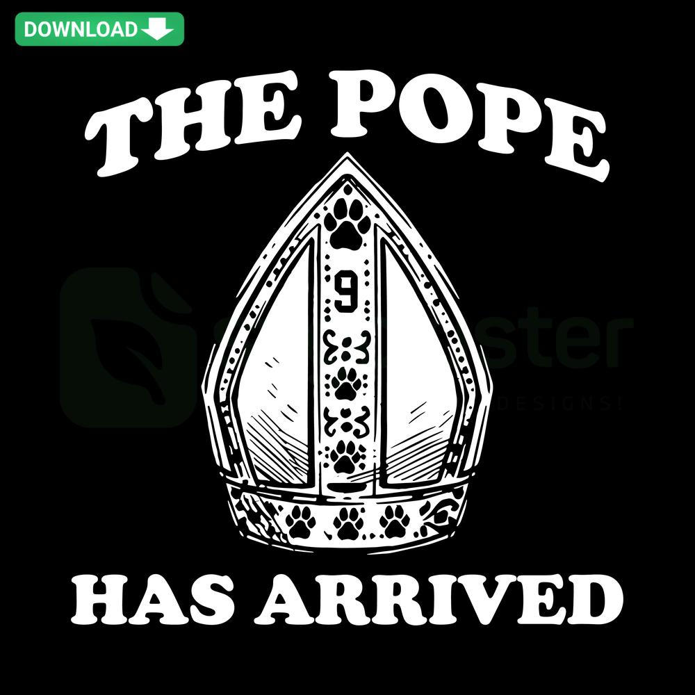 Kentucky Wildcats SVG: The Pope Has Arrived design, commercial use, blue and white collegiate-themed cut file.