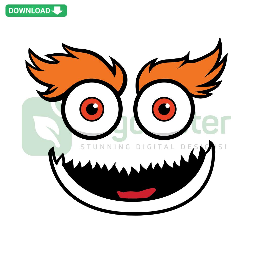 Philadelphia Flyers Gritty Face Hockey SVG Design, Instant Download, Gritty Mascot SVG, Digital File, Philadelphia Flyers SVG