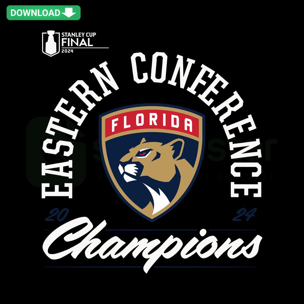 Florida Panthers Hockey SVG, Eastern Conference Champions Logo for Cricut, Instant Download, SVG File