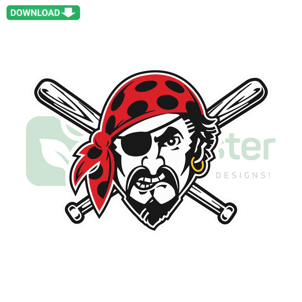 Pittsburgh Pirates Baseball MLB SVG with iconic team logo; high-quality printable digital assets for sports enthusiasts.