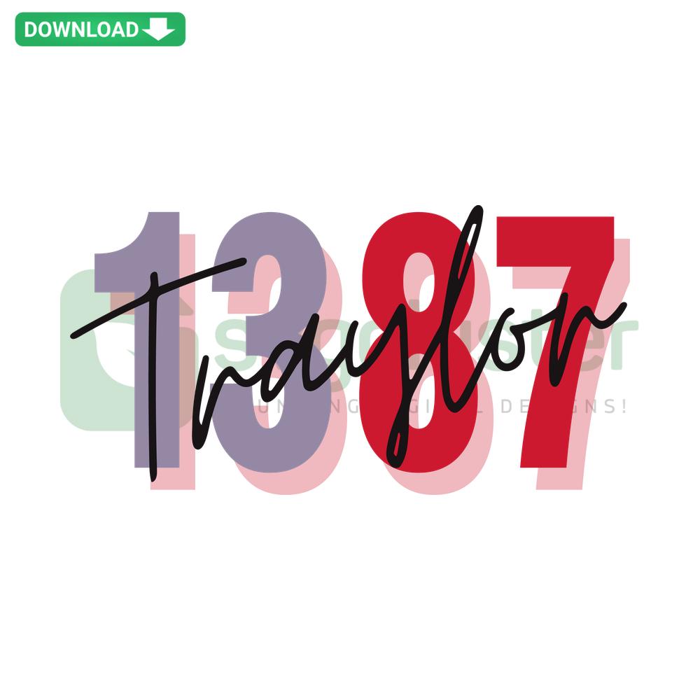 Taylor Swift and Travis Kelce SVG Design, Digital Download, Designer Resource, 1387 Traylor SVG, Cutting Files, Vector Art