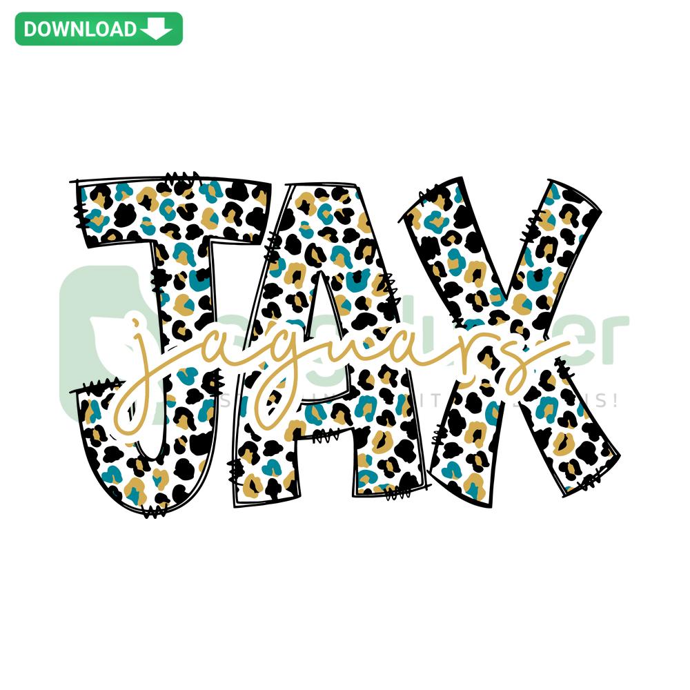 Retro Jax Jaguars SVG Cricut Digital Download featuring vintage team logo and colors, ideal for crafting and DIY projects.