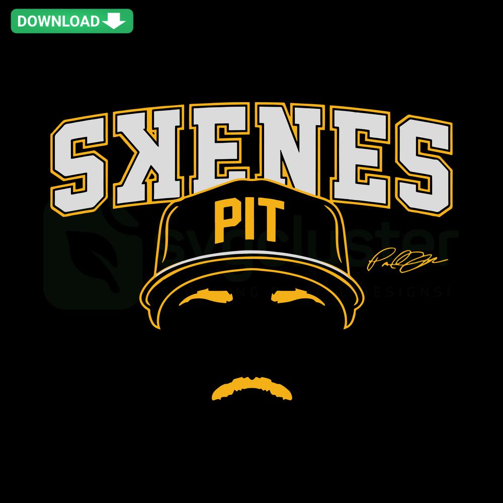 Paul Skenes Backwards K SVG, Pittsburgh Pirates logo, baseball-themed vector for Cricut, digital download design.