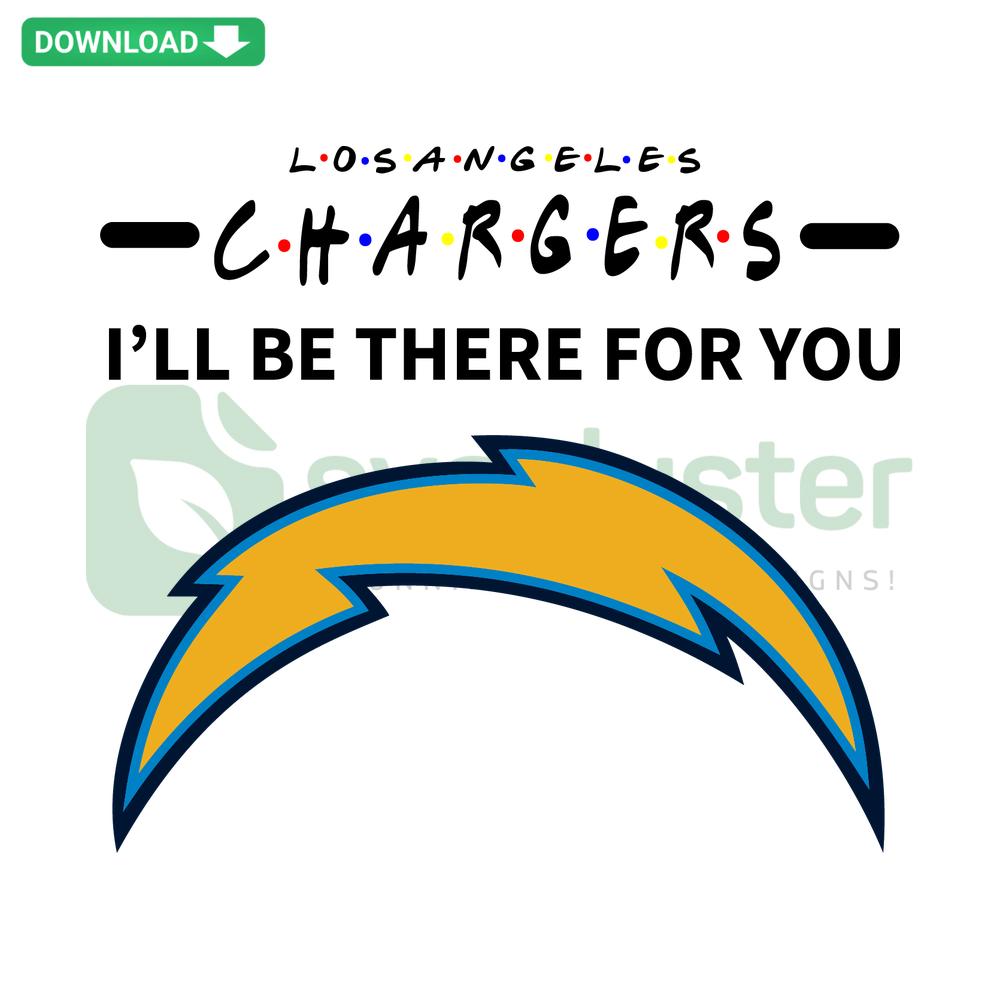 Chargers 'I Will Be There For You' SVG Design - Perfect for Crafting, Sports Fans, DIY, Football SVG