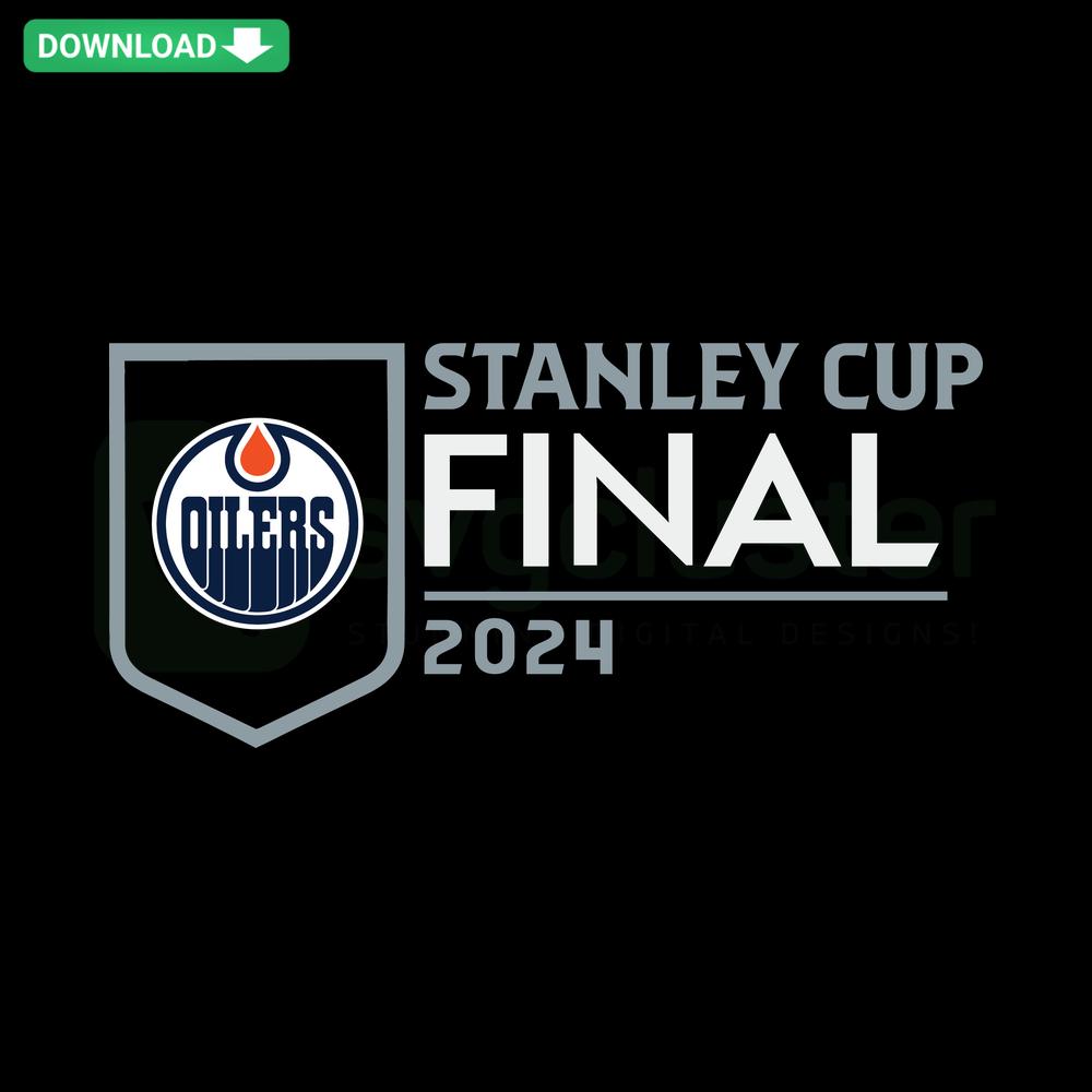 Edmonton Oilers Stanley Cup Final 2024 SVG, Western theme craft patterns, hockey design, digital download.