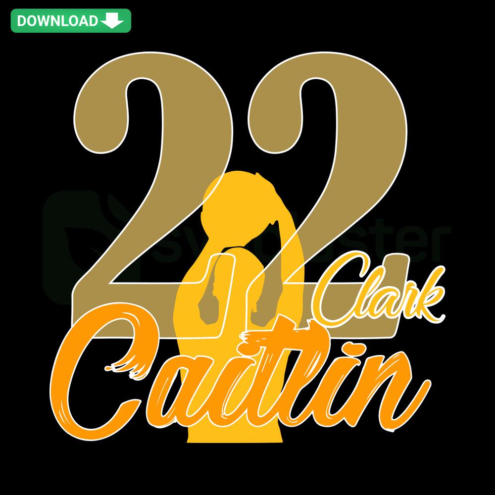 Caitlin Clark 22 NCAA Player Basketball SVG, Instant Digital Download, Sports Graphic Design, Basketball Fan Art.