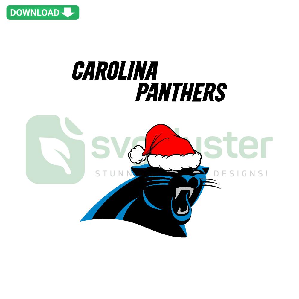 Carolina Panthers NFL Logo SVG Template, Digital Download for Cricut, Bold Blue Panther Head Design, DIY Crafting File.