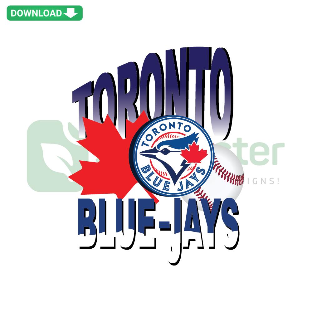 Toronto Blue Jays SVG design featuring iconic logo, perfect for digital crafting, designers' instant download, baseball-themed artwork.