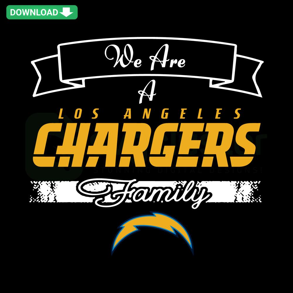 Family-themed Chargers SVG design for digital download, perfect for DIY crafts, home decor, and gifts.