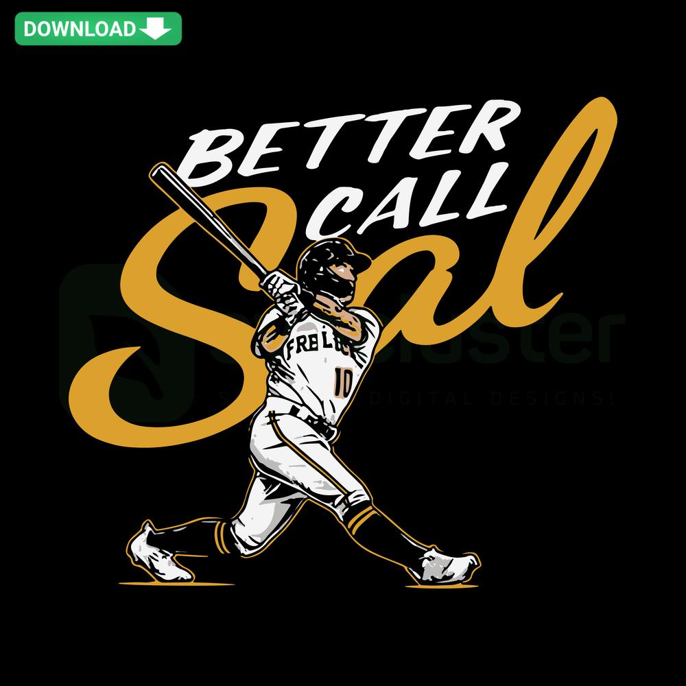 Sal Frelick Better Call Sal MLB Player SVG File for Cricut - Unique SVG Collection, Perfect for Baseball Craft Projects