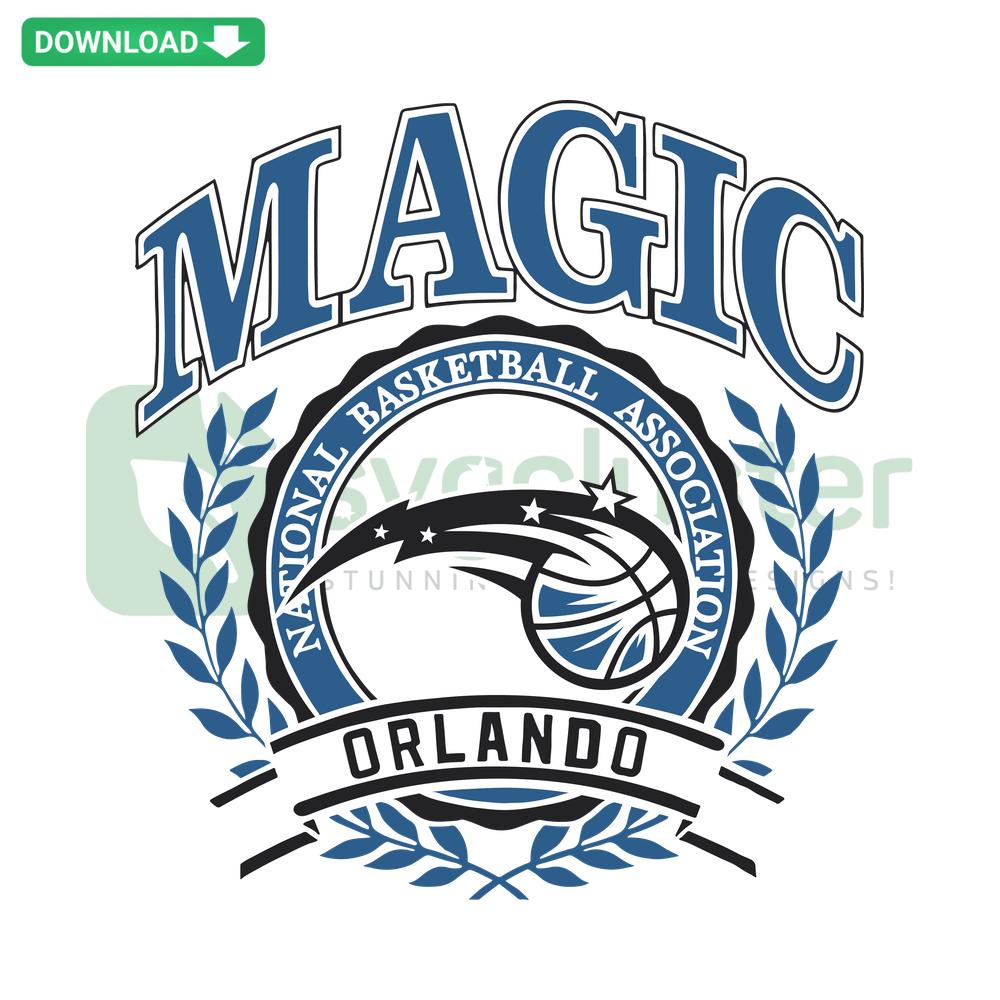 Orlando Magic NBA SVG digital design, vibrant team logo, printable assets for fans, perfect for crafting and custom merchandise.