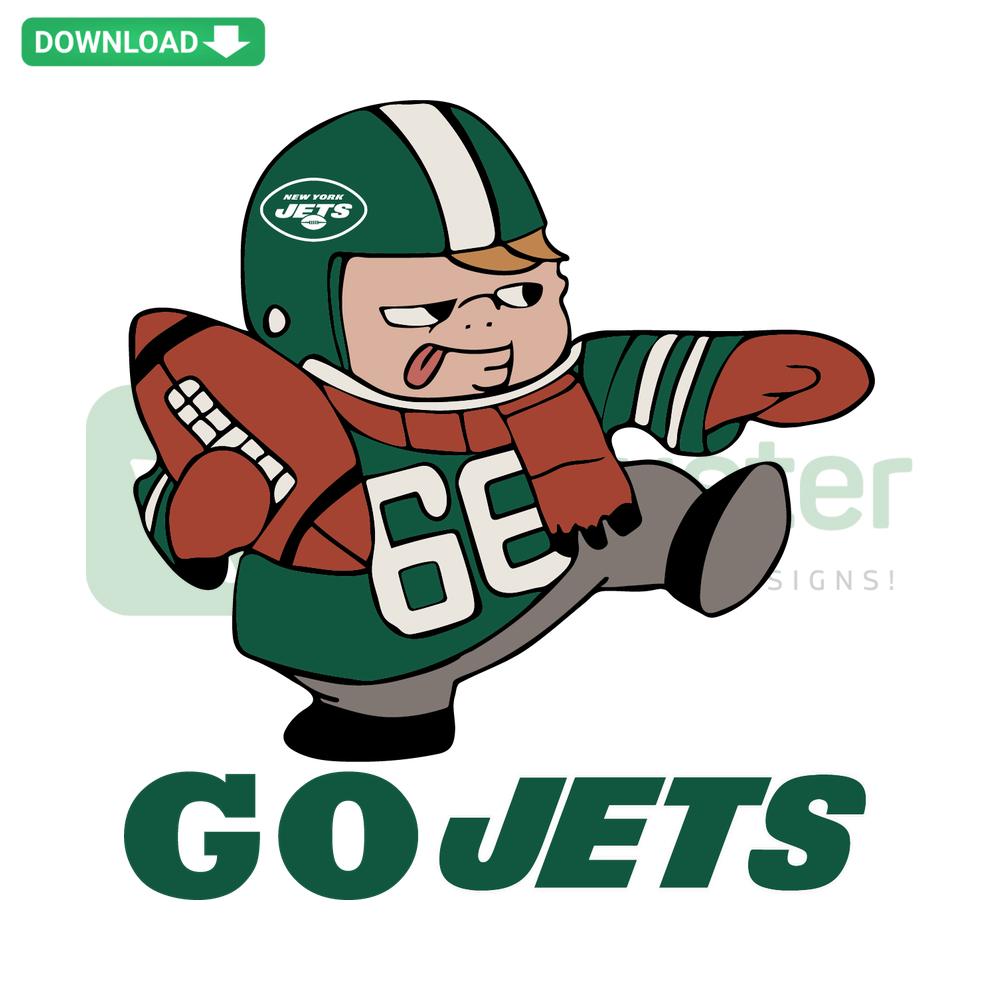New York Jets Player SVG, digital download, intricate patterns, crafting, sports illustration, team spirit design.