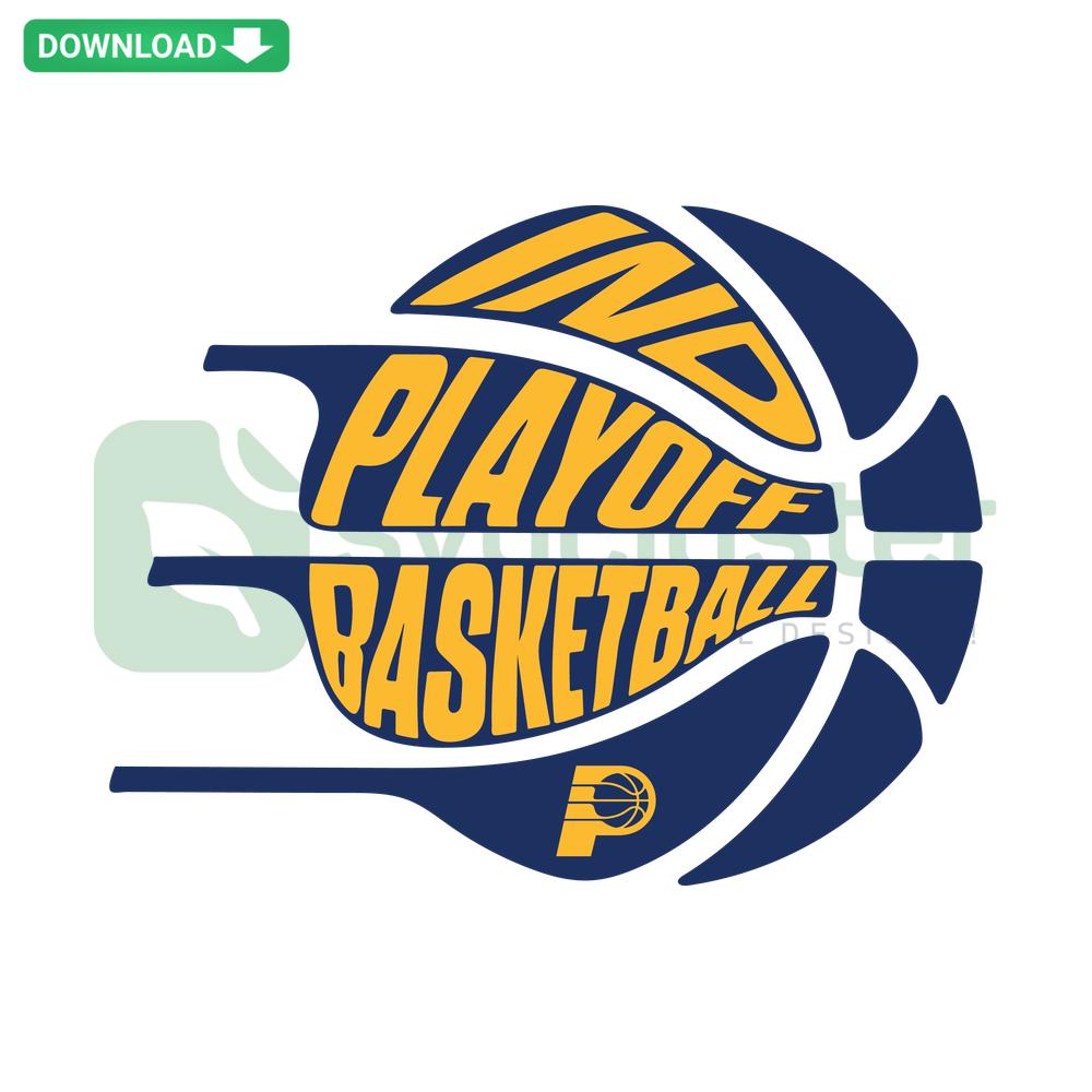 Indiana Pacers 2024 NBA Playoffs Game 6 Gold Out SVG Design, Team Logo, Playoffs Theme, Custom SVG Download, Basketball Graphics