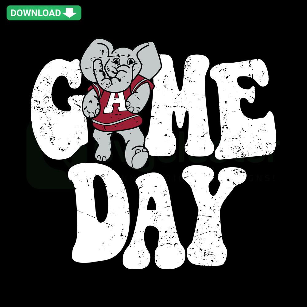 Alabama Crimson Tide Football SVG file featuring team logo, perfect for Cricut crafts, NCAA sports-themed designs.