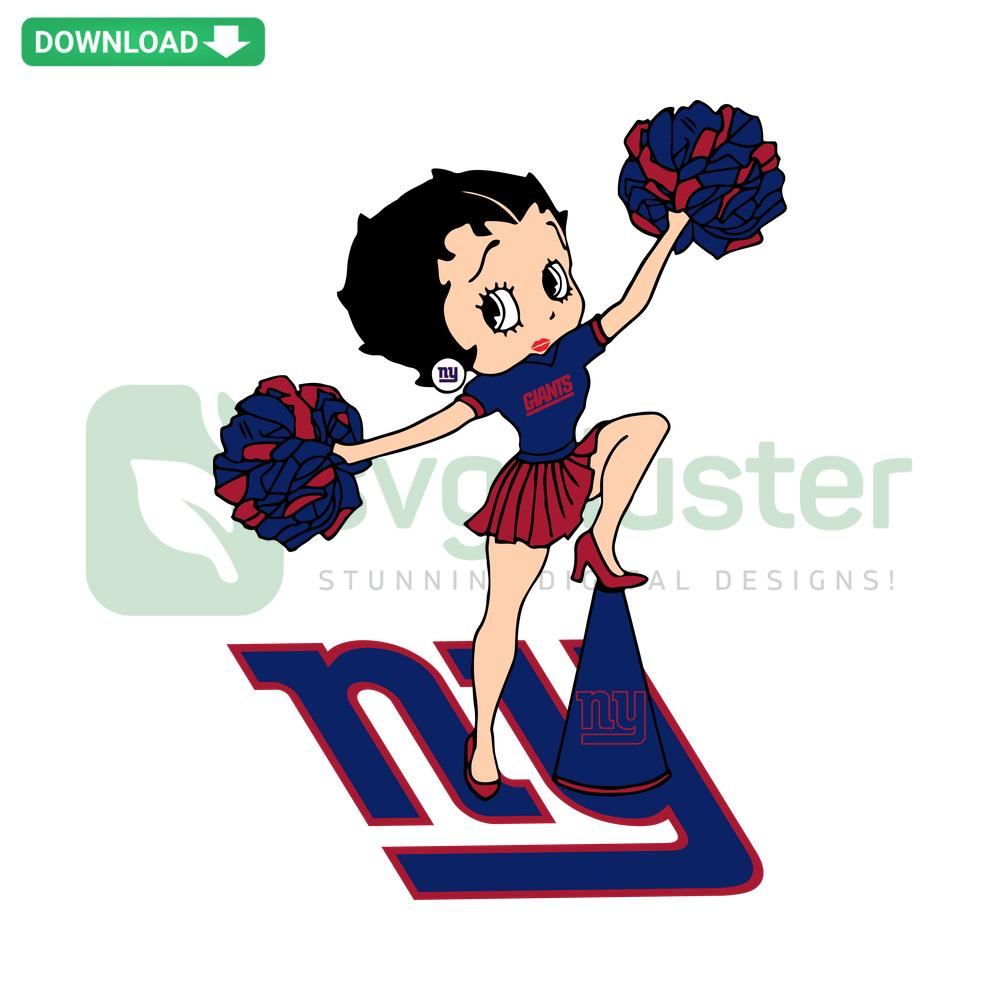 New York Giants Fangirl SVG design featuring team logo and text elements, perfect for sports fans. High-Quality, Digital Download.