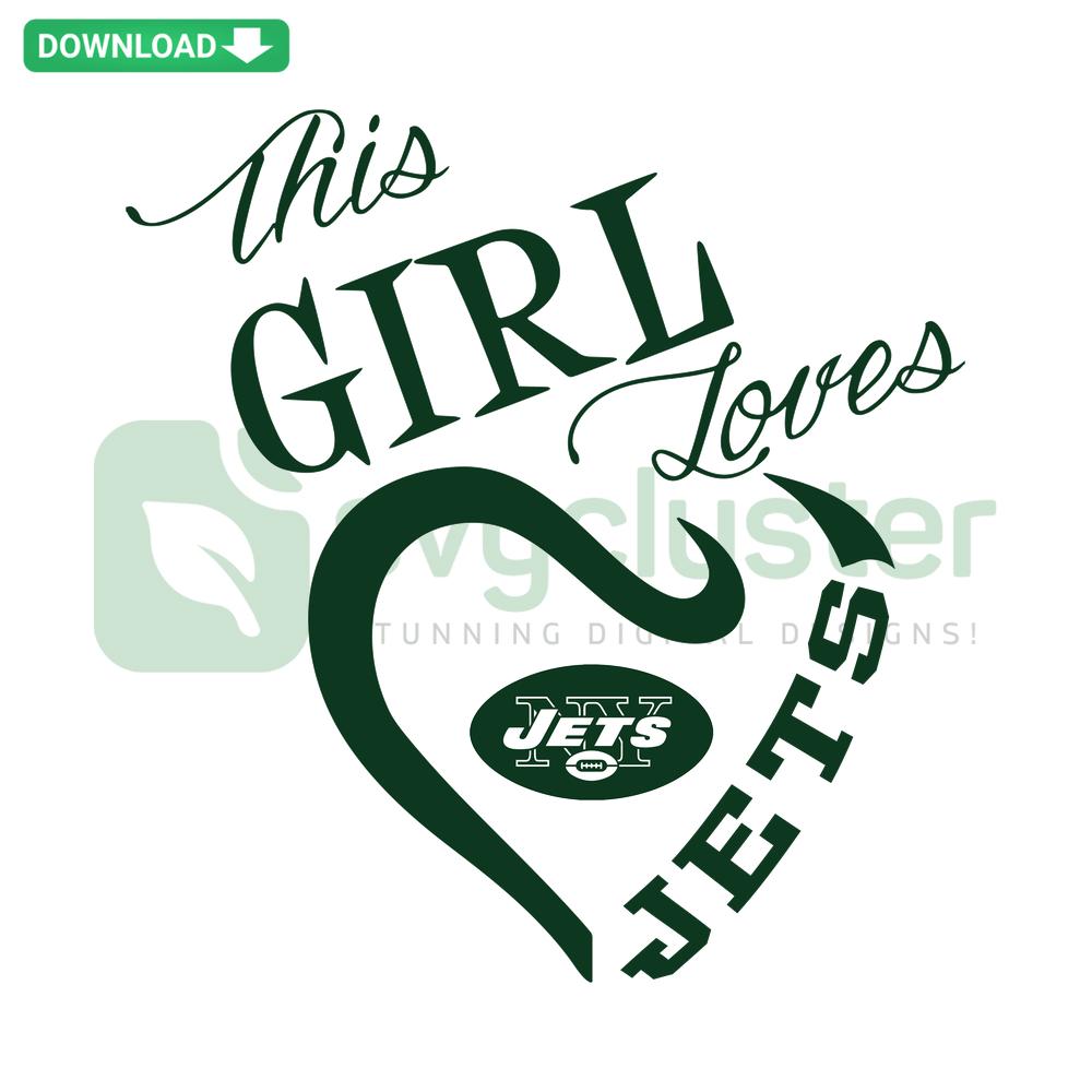 This Girl Loves Jets SVG Design for Cricut - Airplane Heart Graphic, Downloadable SVG File, Perfect for Aviation Enthusiasts.
