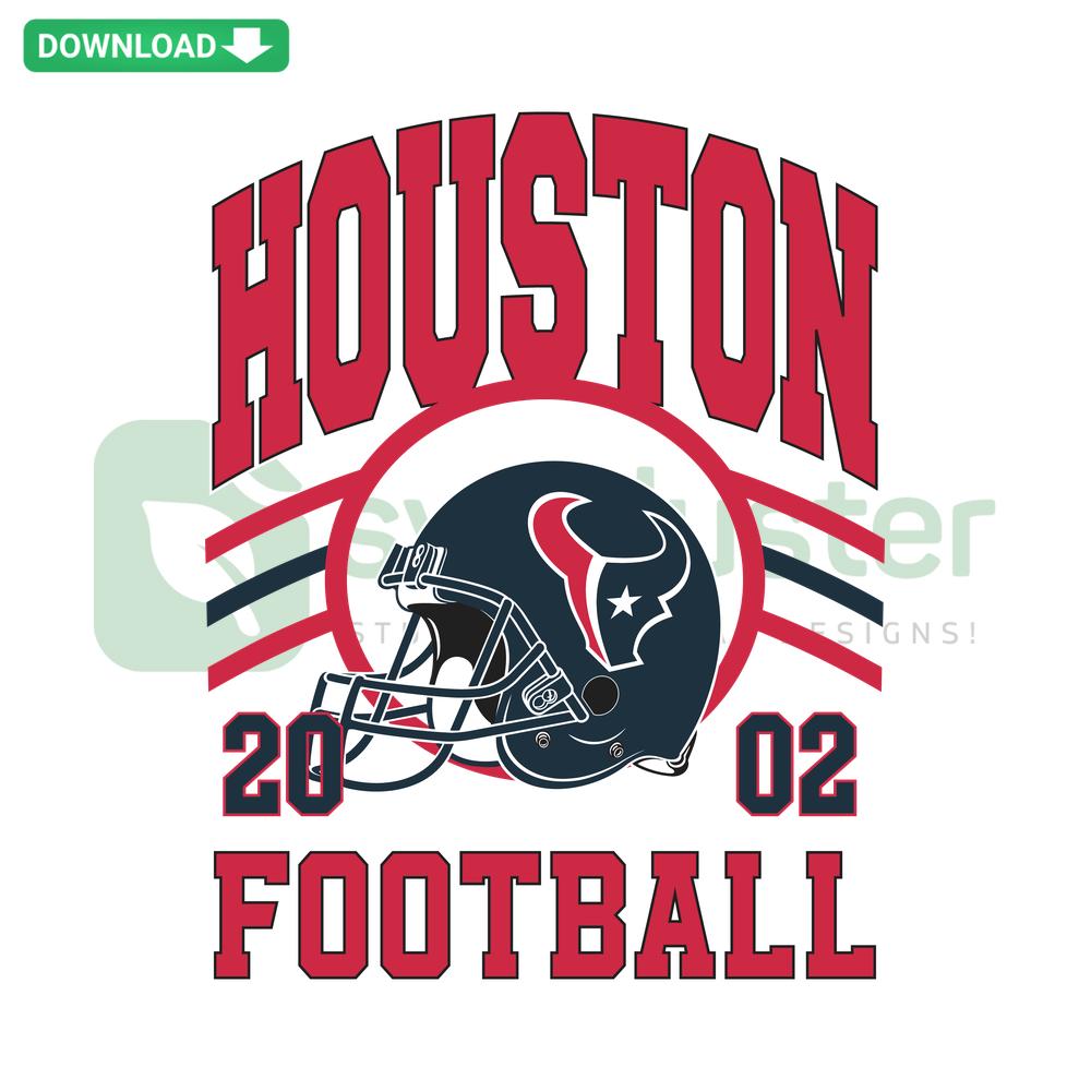 Vintage Houston football helmet SVG file, digital download, ideal for home decor; intricate design featuring retro elements.