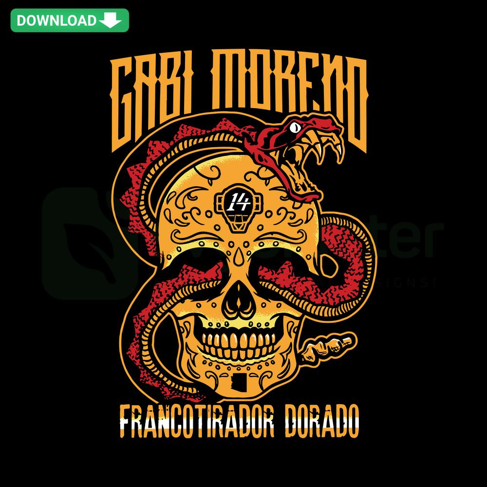 Gabi Moreno Francotirador Dorado SVG - Arizona Diamondbacks, SVG Cut Files, Baseball Design, Sports Graphic