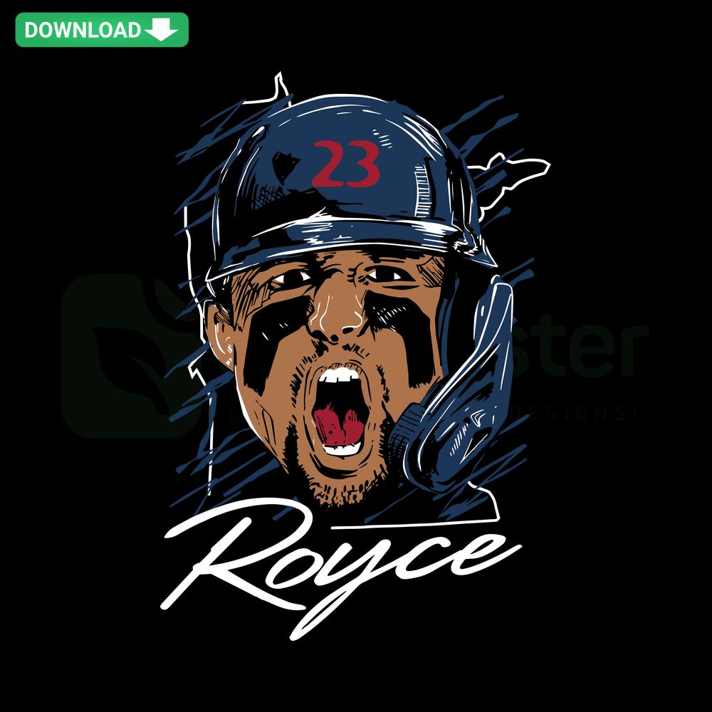 Royce Lewis #23 Minnesota Twins SVG, Premium SVG Baseball Graphic, Professional Sports Design, Digital Product for Cricut