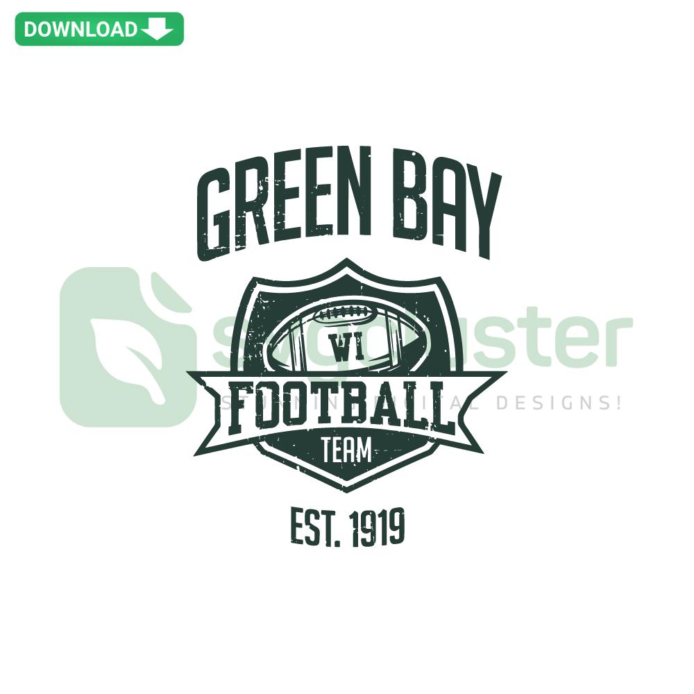 Packers Football SVG Digital Collection: Green Bay team logo, helmet, and jersey designs for craft projects and decor.