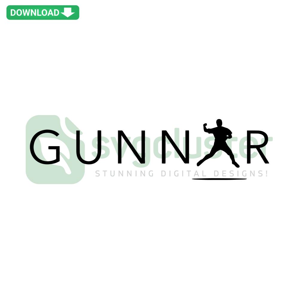 Baltimore Orioles Gunnar Henderson SVG, Editable Sports Artwork; dynamic baseball player silhouette with text, vector graphic.