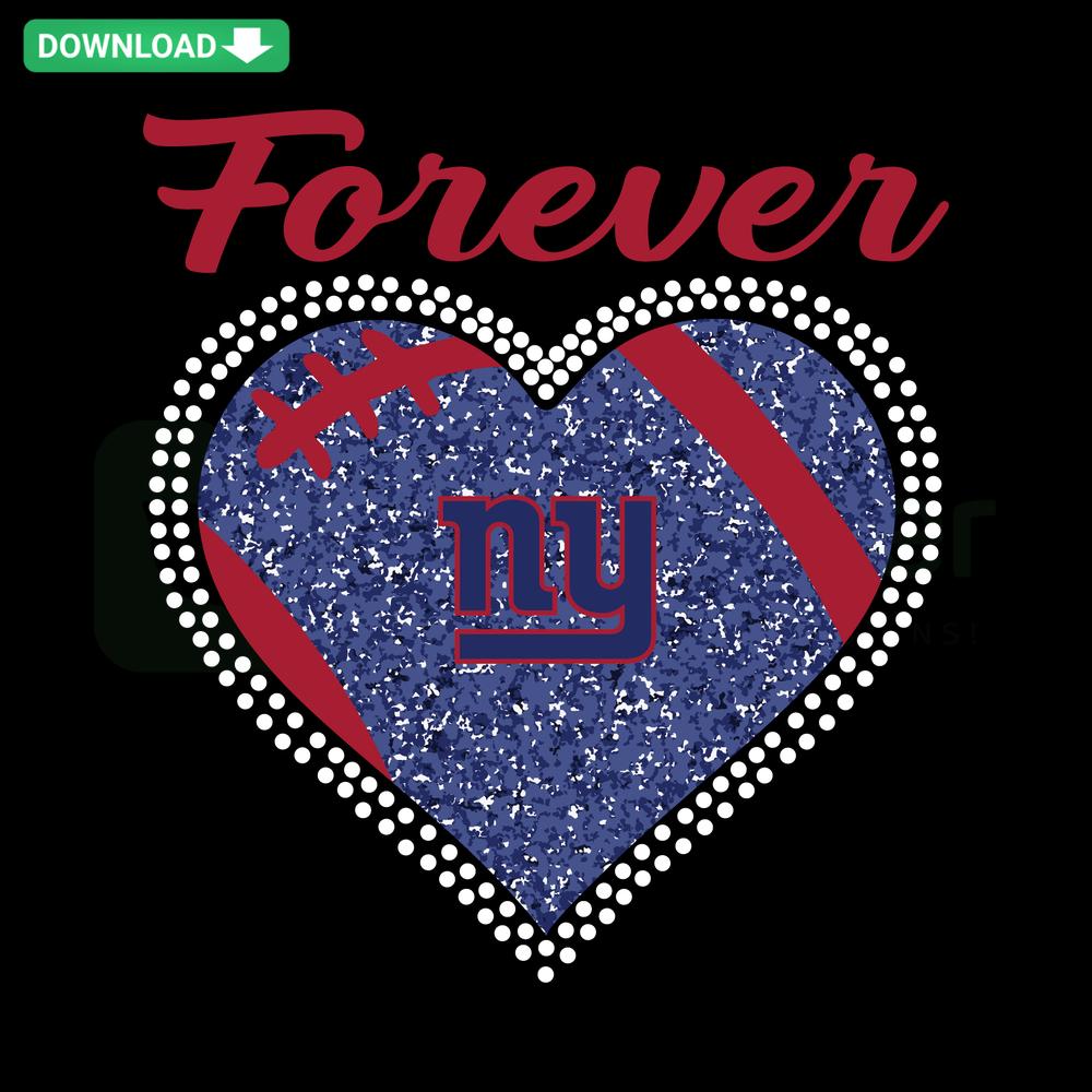 New York Giants Heart Diamond SVG, Printable, Team Colors, Sports Fan Design, NFL Football, Decorative Cut File, Digital Art