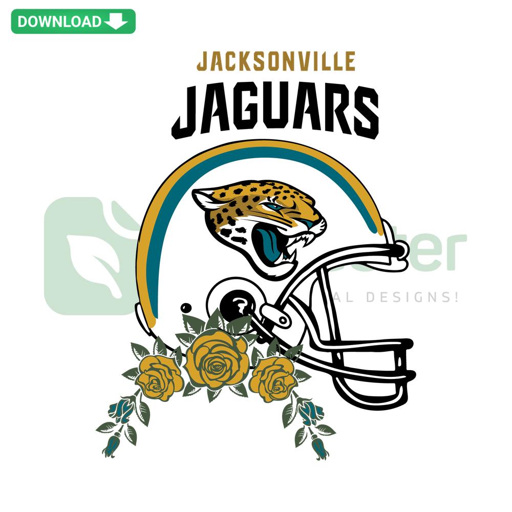 Jacksonville Jaguars Helmets SVG Cricut Download, high-resolution vector graphics perfect for crafts, sports-themed projects.