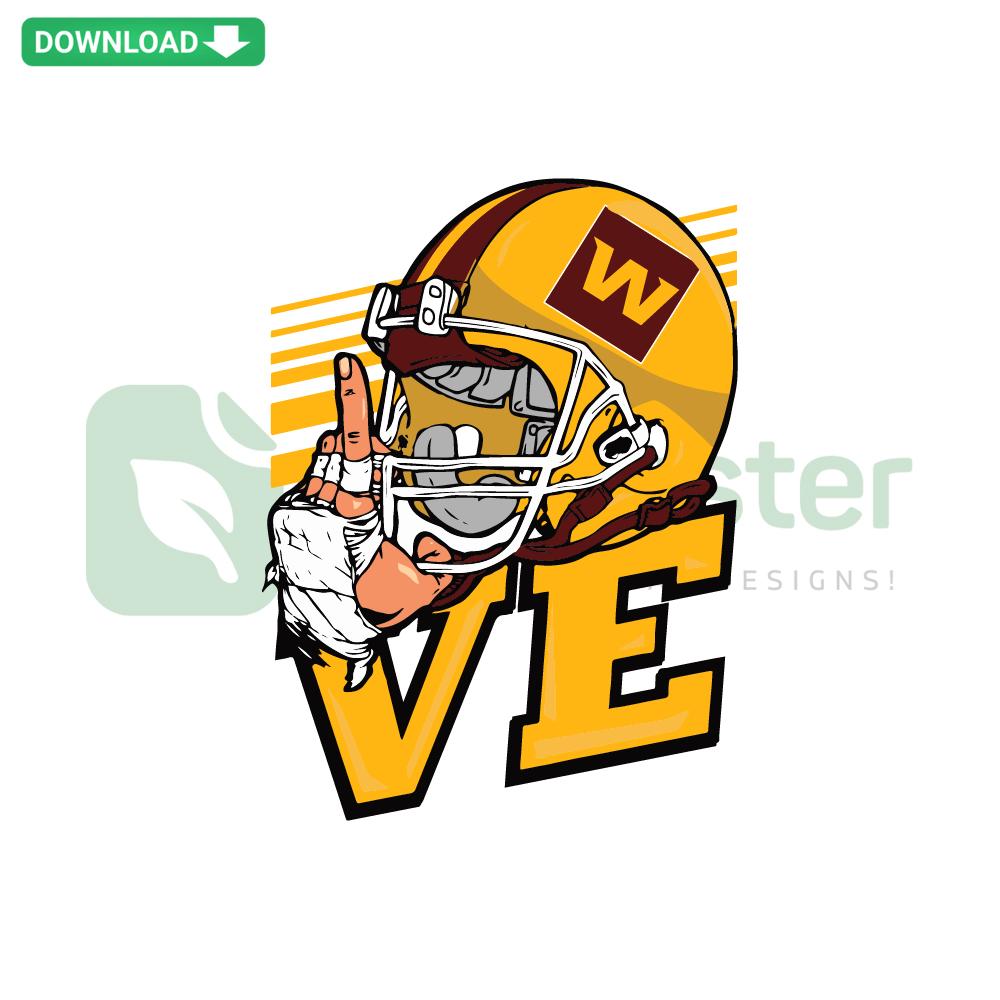 Washington Football Team Logo SVG Download, NFL Vector Graphics, Team Emblem, Digital Art, Sports Merchandise, Fan Design
