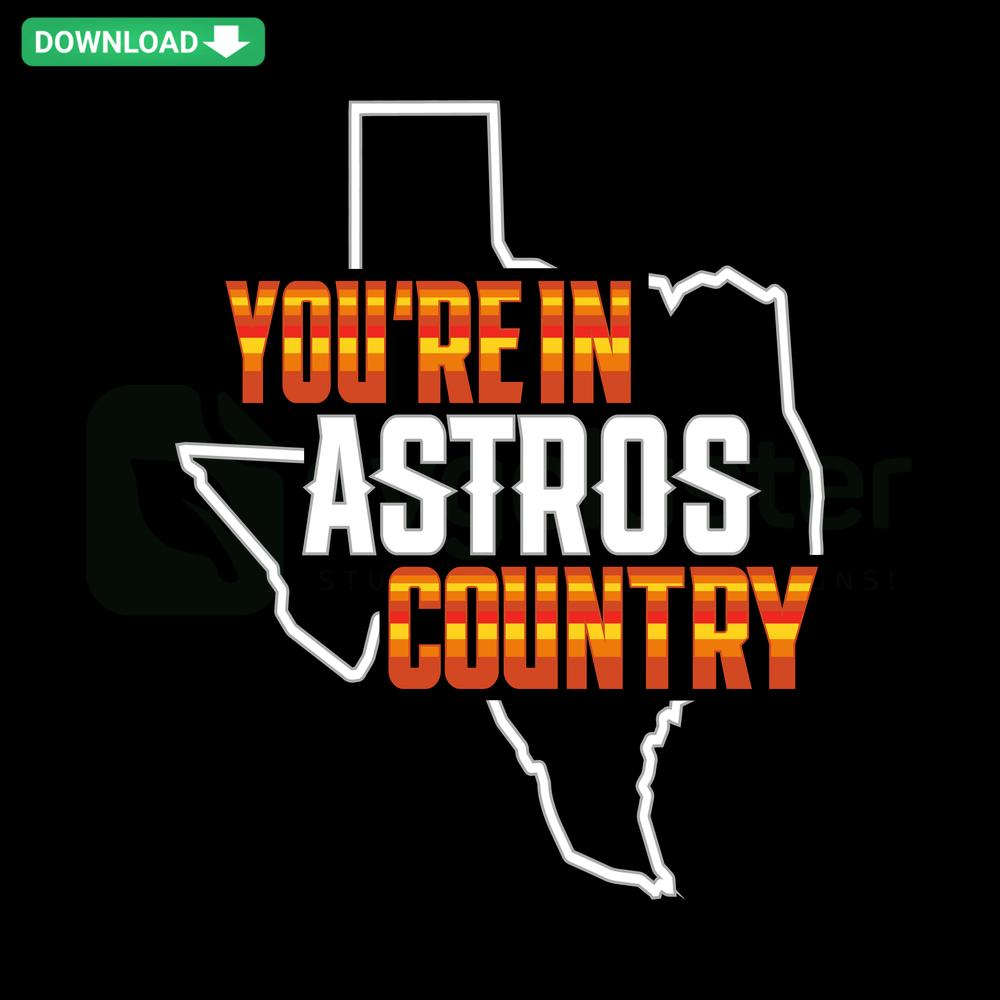 Texas Map Astros Country Baseball SVG Design, Digital Download, Printable Craft, Houston Team Spirit, Sports Fans, Cut File