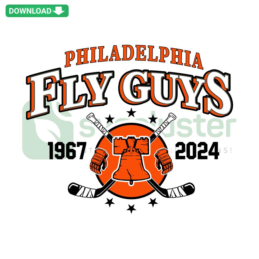 Philadelphia Fly Guys Hockey NHL SVG, Instant Download for Cricut, Bold Fly Guys Logo Design, Perfect for Crafting Projects
