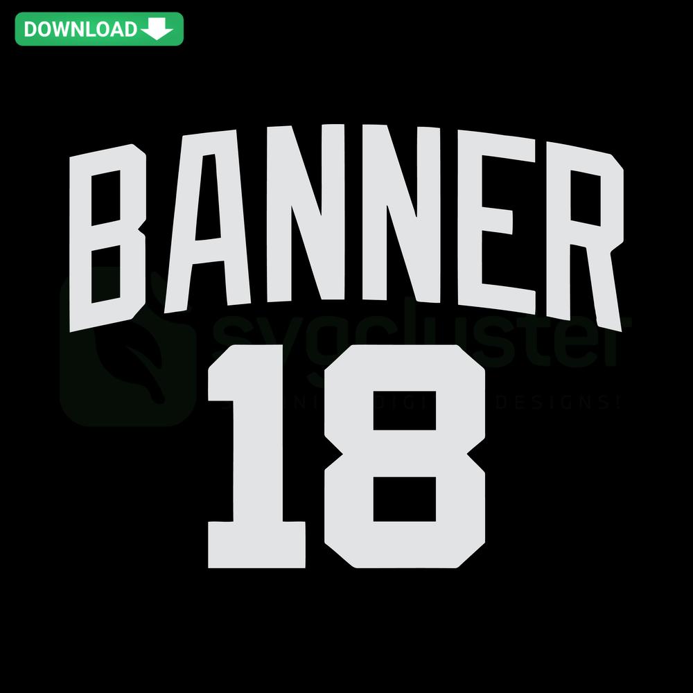 Boston Basketball Banner 18 SVG, Instant Download for Cricut, Green Shamrock, NBA Club Design, Sports Craft Cutting File
