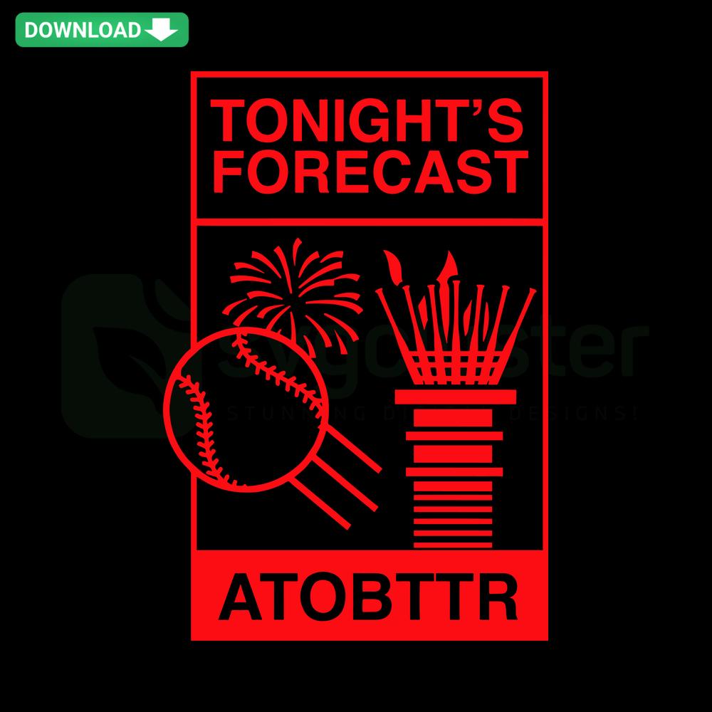 Cincinnati Baseball Weather Report SVG, Instant Digital Download for Designers, Creative Sports-Themed Graphic Design