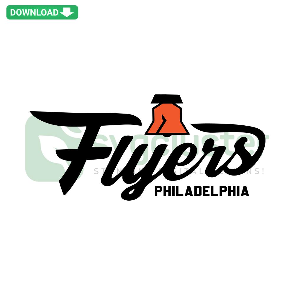 Philadelphia Flyers NHL SVG logo design, digital download, printable hockey assets, perfect for sports crafting and merchandise.