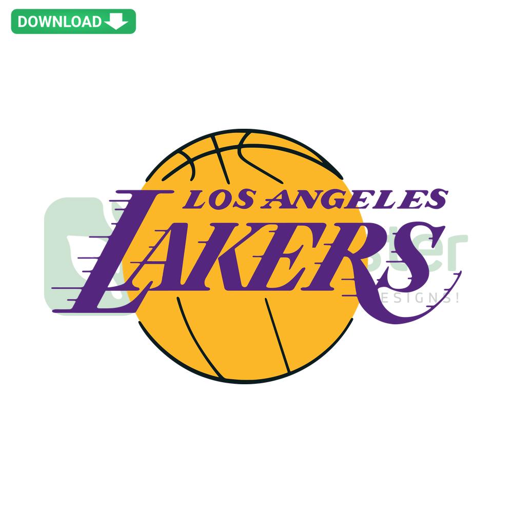 Los Angeles Lakers Logo SVG, Perfect for Home Decor; Digital Design for Instant Download, NBA Fan Gift