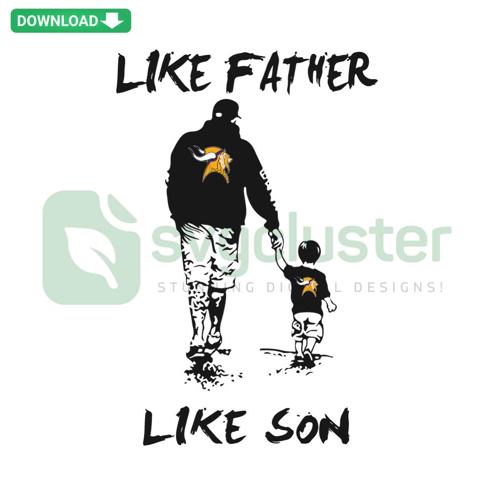 Father & Son Vikings SVG Design for Cricut Projects - SVGCluster Digital Download - Unique Norse Themed Craft Asset